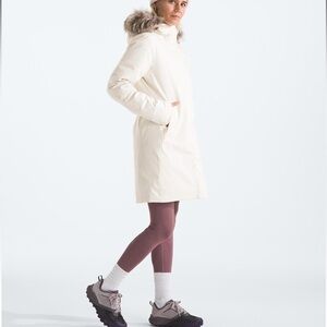 NWT $459 Arctic Waterproof 600-Fill-Power Down Parka with Faux Fur Trim Women XL